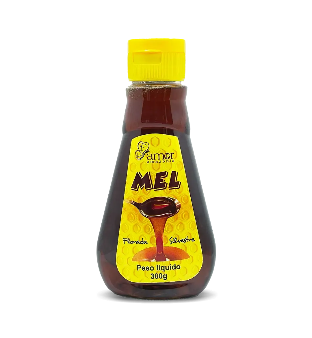 Mel Silvestre Puro Florada da Amazônia (300g) - Mais Sabor e Nutrição
