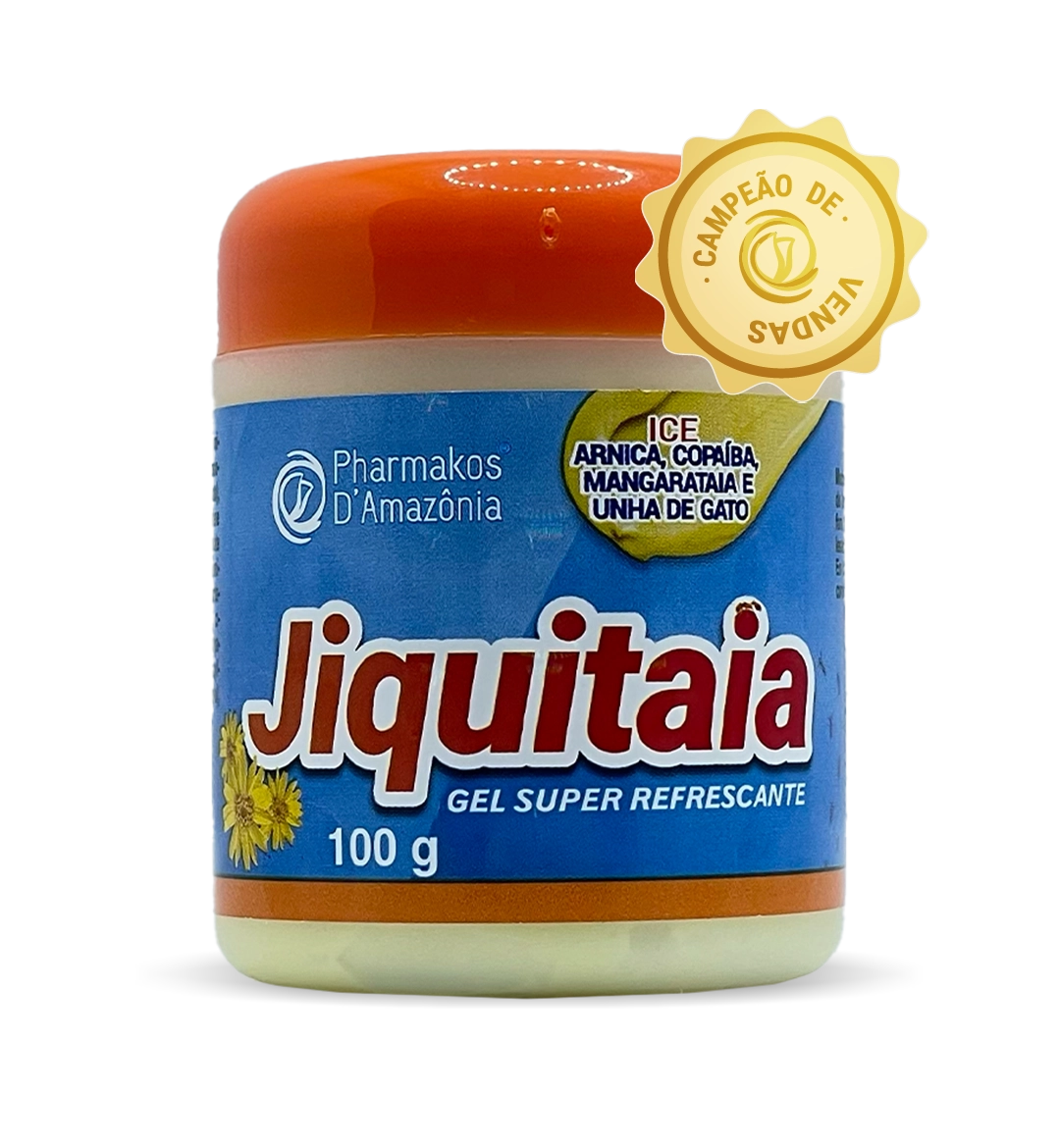 Gel Super Refrescante Jiquitaia com Arnica, Copaíba, Mangaratáia e Unha de Gato 100g